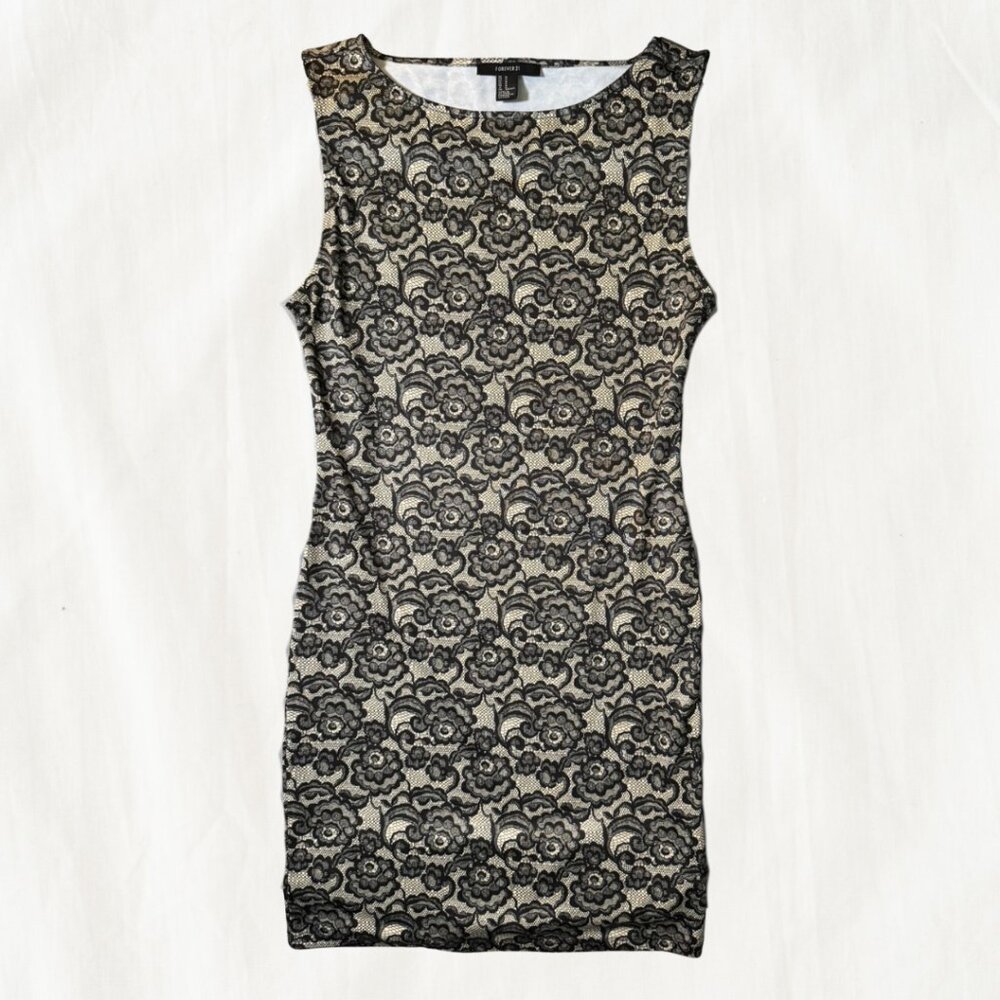 FOREVER 21 Floral Print Dress (Style #53344069/RN#94981/CA#40198)